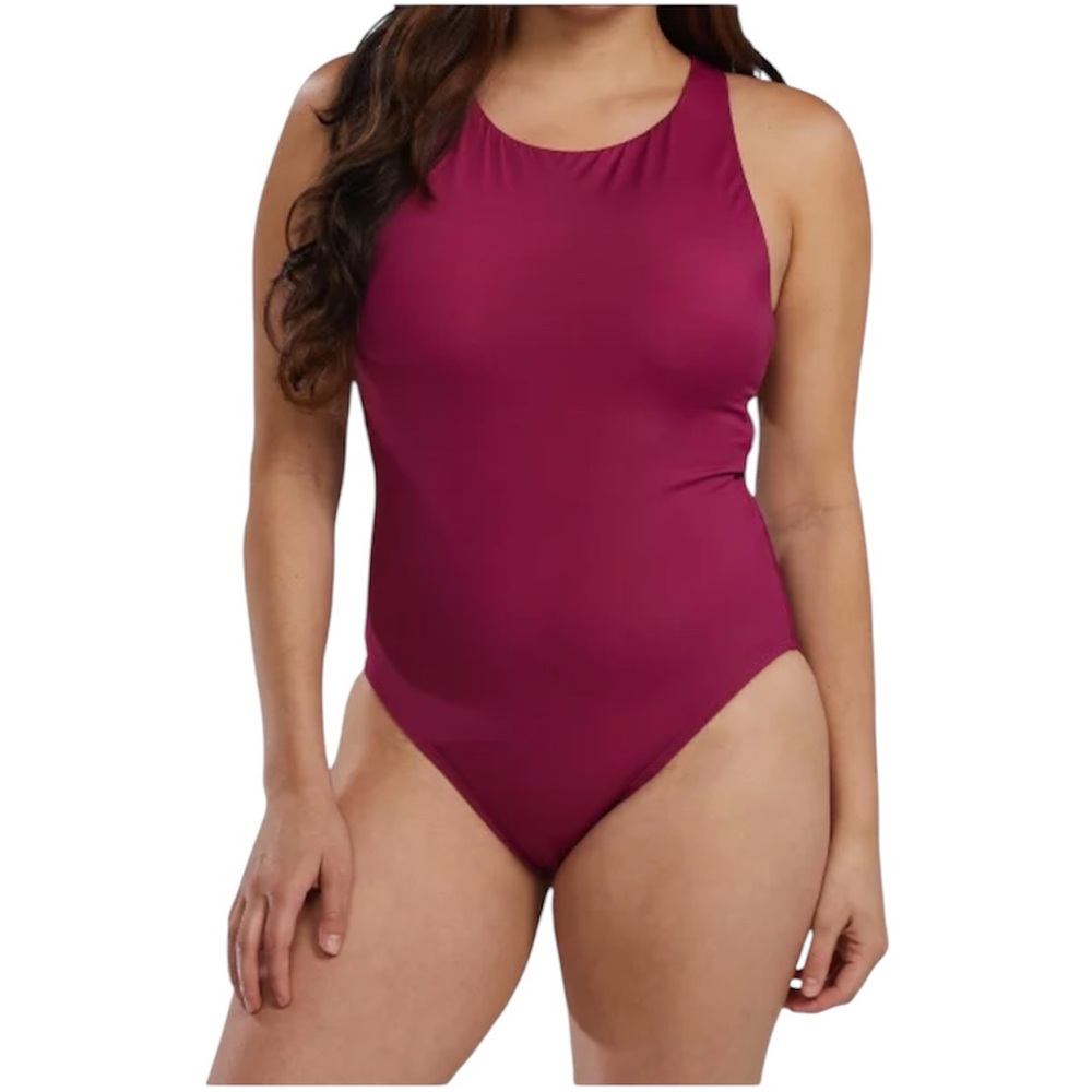 TYR Women's Swimsuit / Redish Pink color